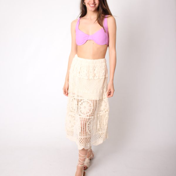 Falda Larga Crochet