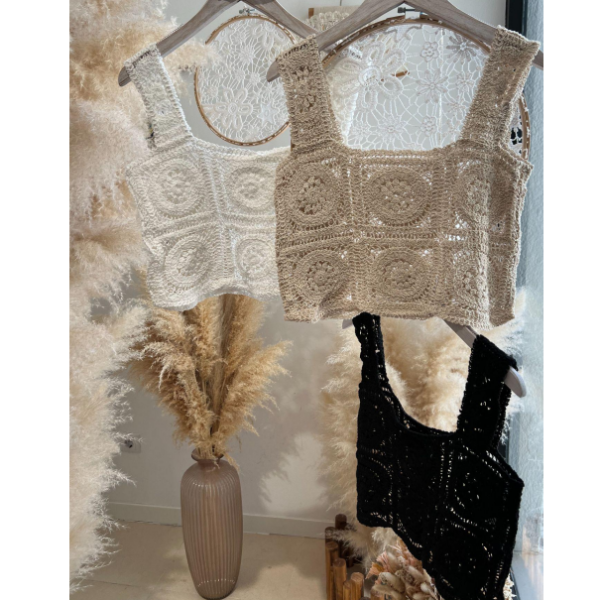 Top Crochet Ibicenco