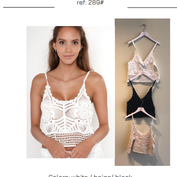 Top Crochet Ibicenco