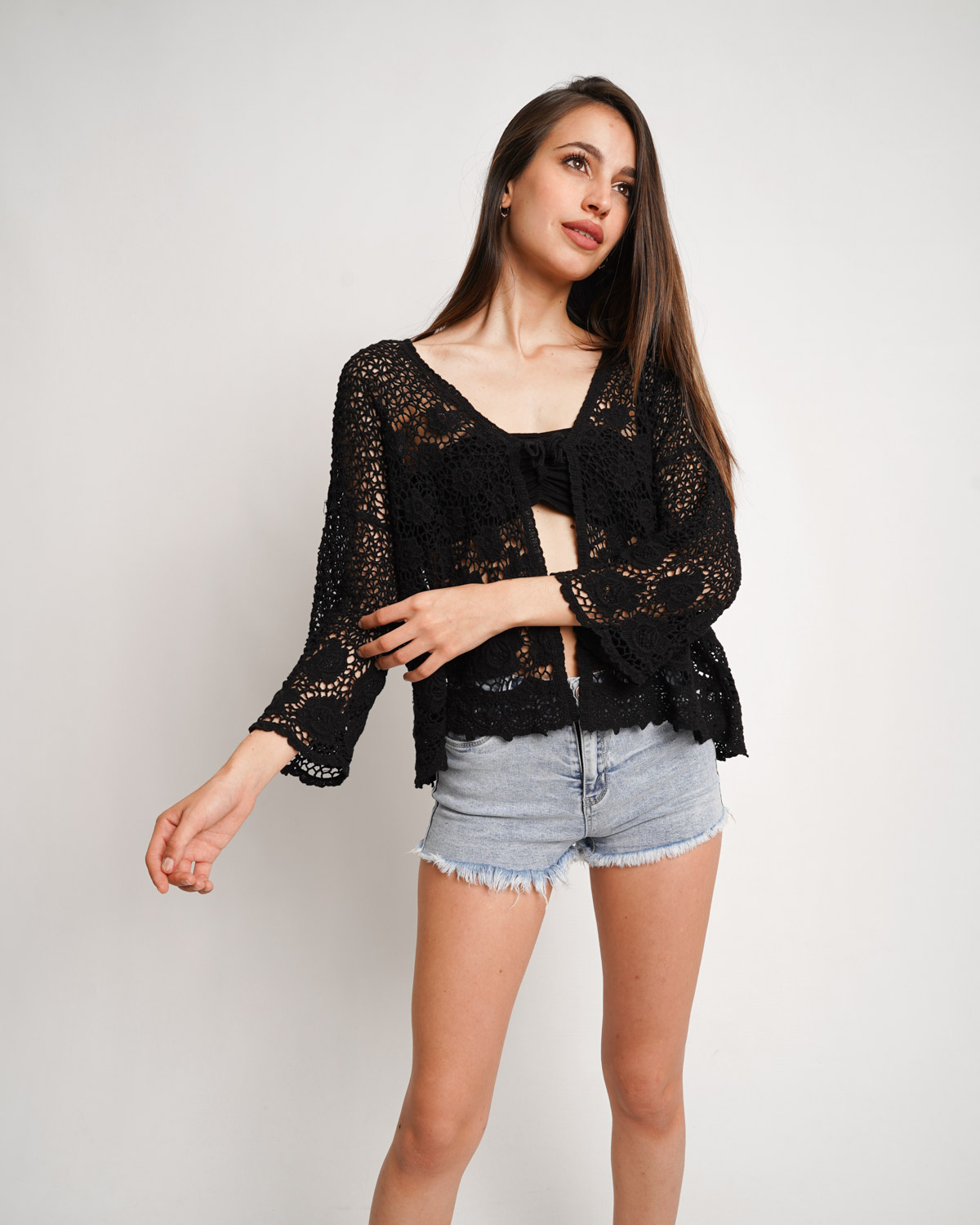 CR-602-14 Chaquetita Flores Ibicenca - Imagen 7