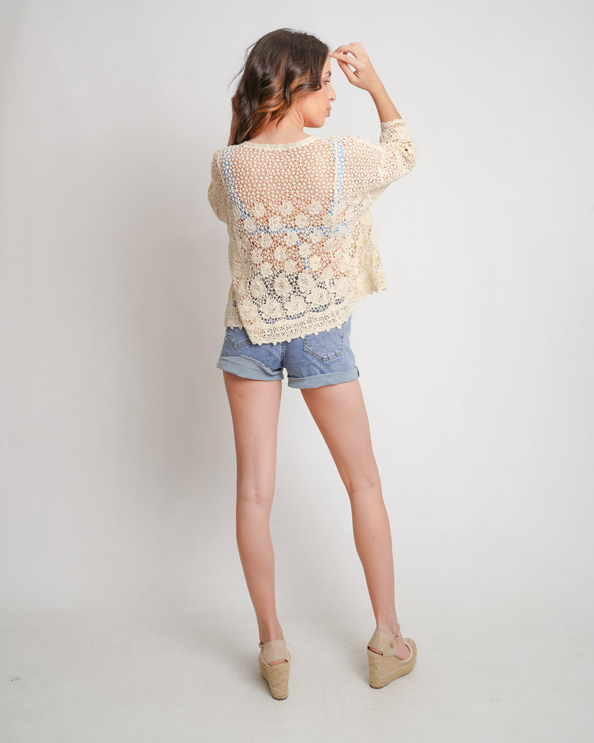 CR-602-5 Chaquetita Flores Ibicenca - Imagen 11