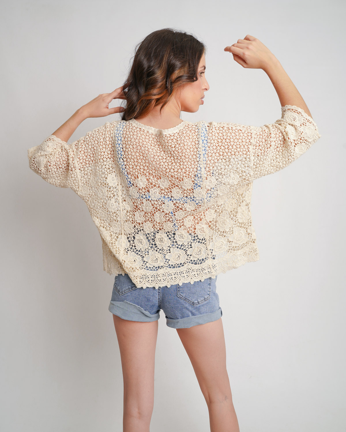 CR-602-6 Chaquetita Flores Ibicenca - Imagen 14
