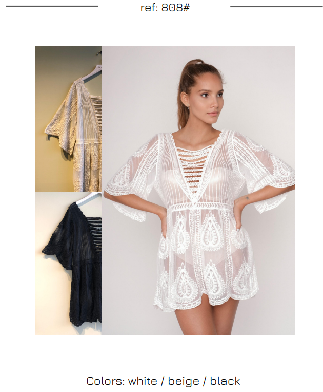 CR-808-FALTA-BEIGE-Y-BLANCO Top Crochet Ibicenco - Imagen 33