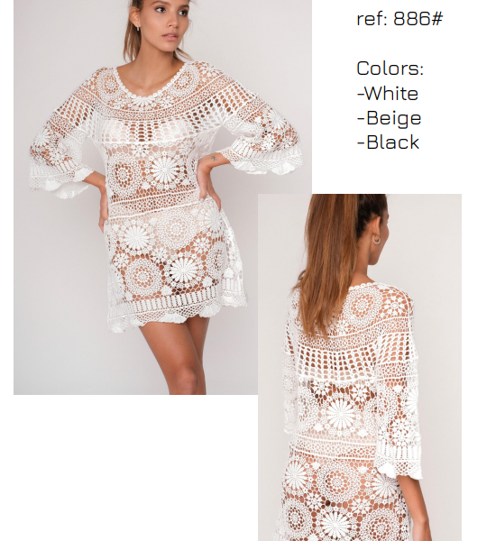 Vestido Corto Ibicenco