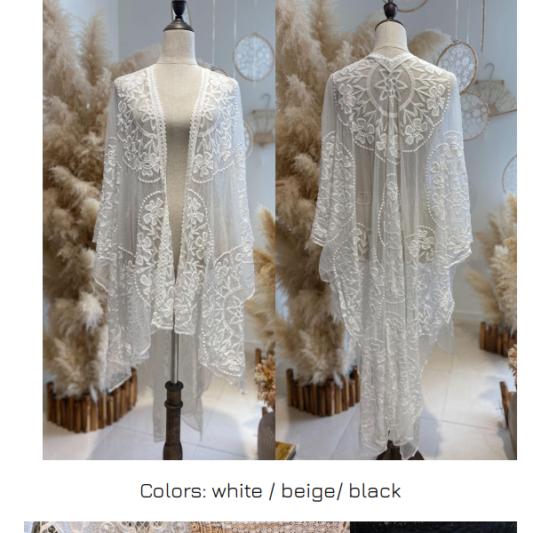 Kimono Asimétrico Ibicenco