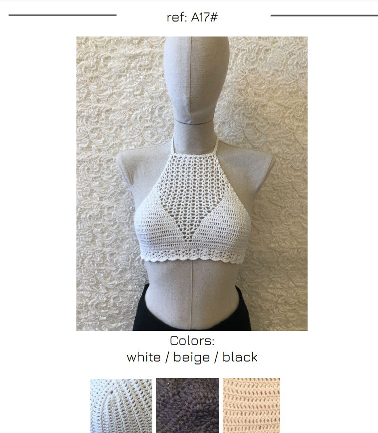 CR-A17 Top Crochet Ibicenco - Imagen 59