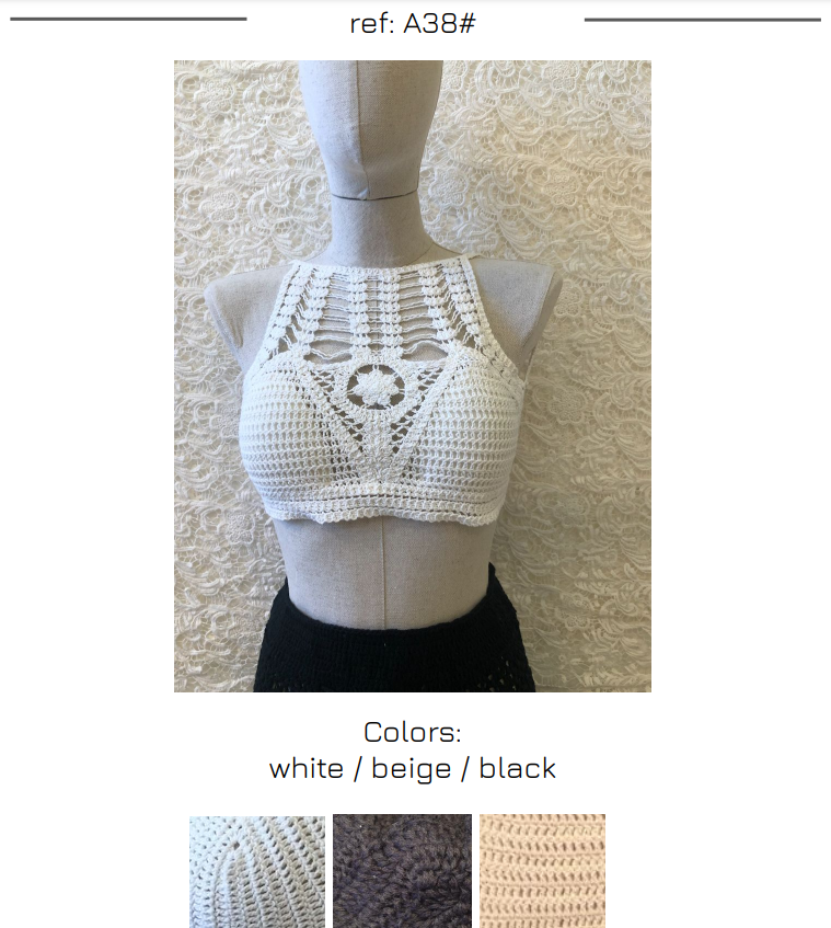 CR-A38 Top Crochet Ibicenco - Imagen 70