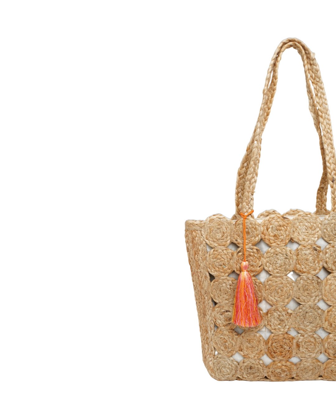 JB-452-3 Bolso Yute con Borla - Imagen 3