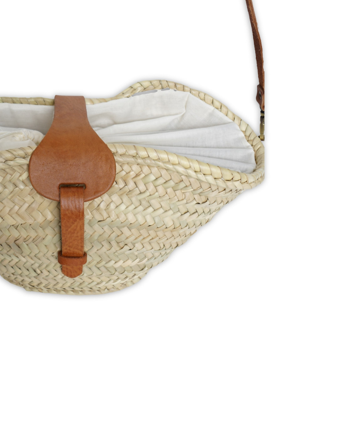 MR-AS203 (14) Capazo de Palma Hebilla Marrón Piel - Imagen 8