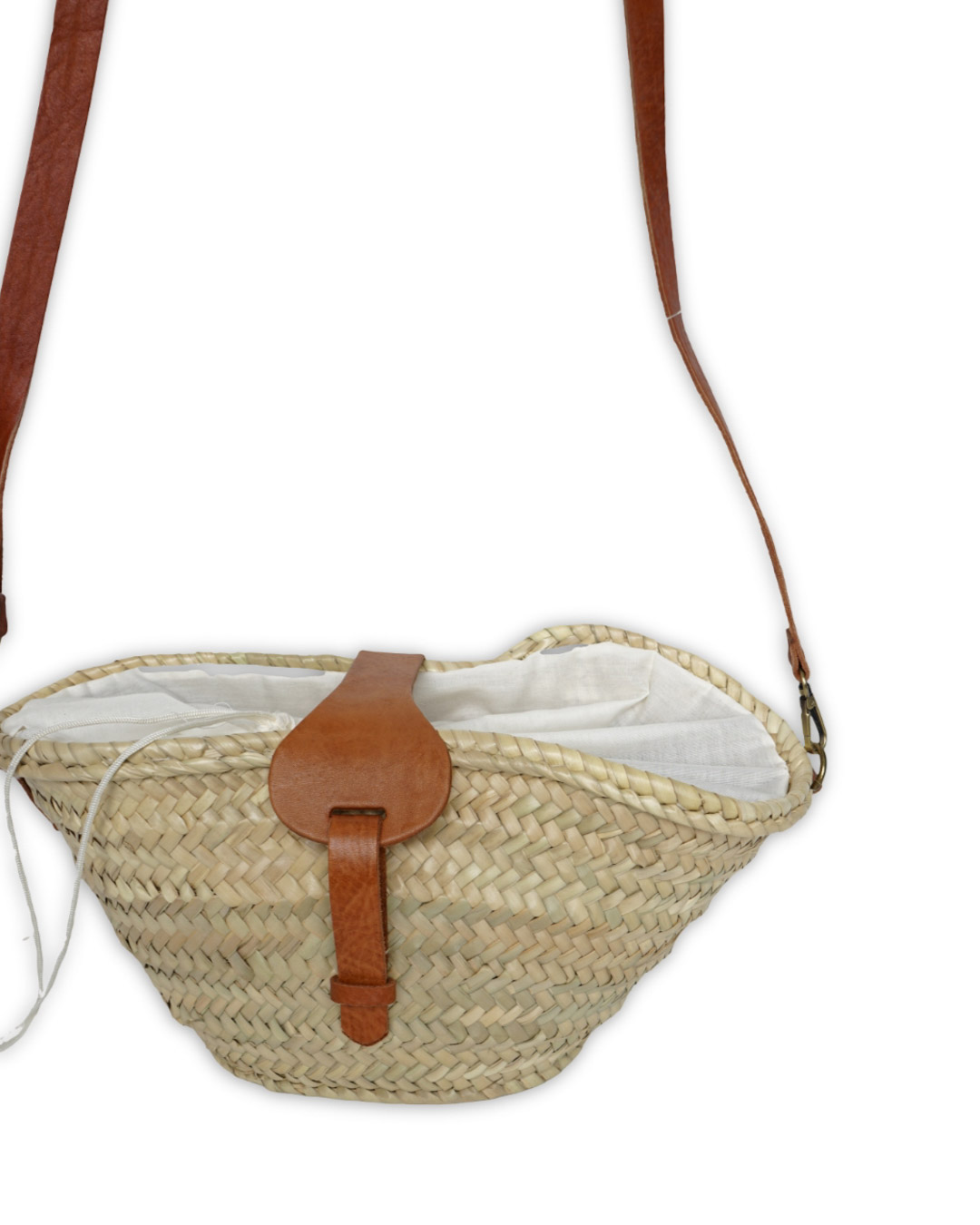 MR-AS203 (15) Capazo de Palma Hebilla Marrón Piel - Imagen 7