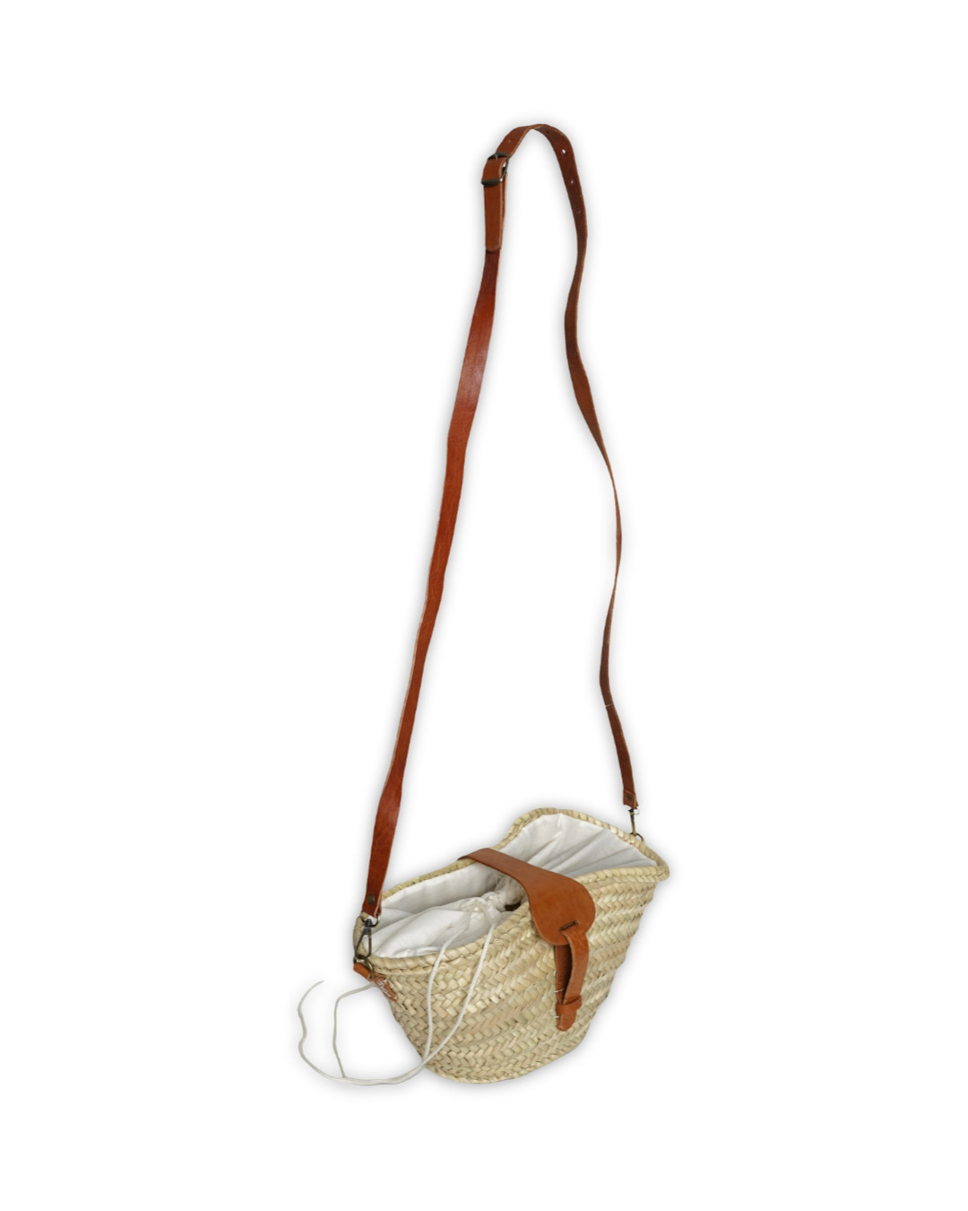 MR-AS203 (16) Capazo de Palma Hebilla Marrón Piel - Imagen 6