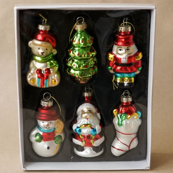 Colgantes Navideños Árbol Formas Surtidas