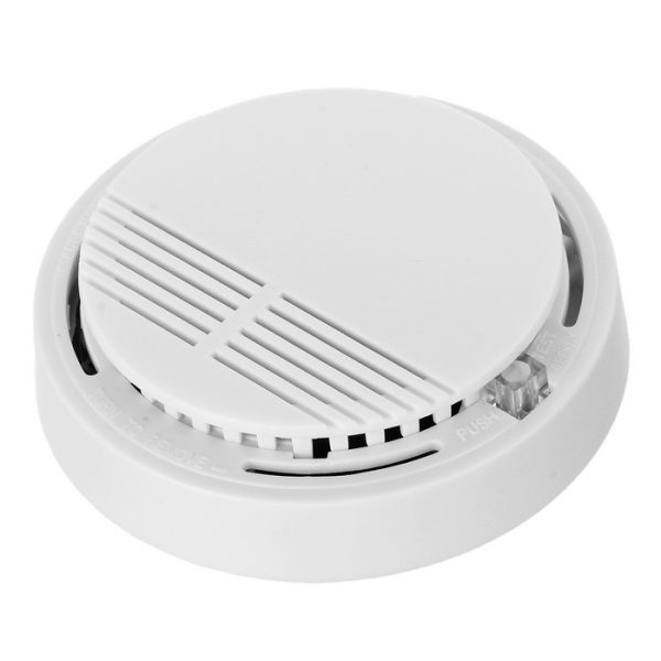 Detector de Humo Inalámbrico - Alarma Audible y Visual - Detección Foto-Eléctrica