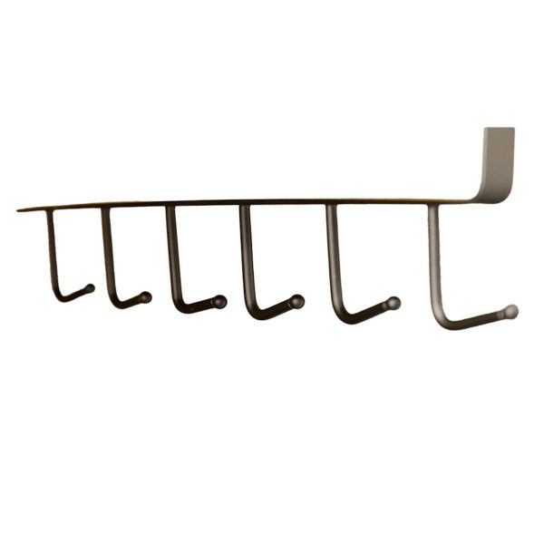 Pack de 2 Colgadores Multiusos We Houseware - 2 Colgadores con 6 Ganchos - Varios Colores