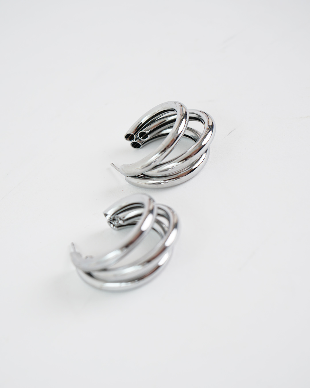 Pendientes-Corum-plata_2 Pendientes Corum Plateados - Imagen 3