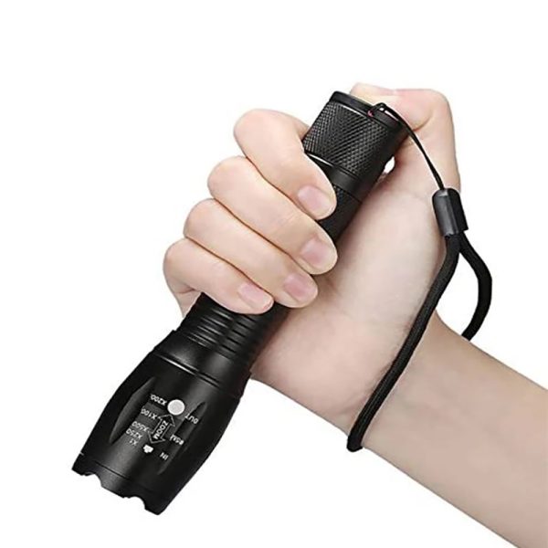 Linterna Led 300 Lúmenes Graduables - Zoom Ajustable