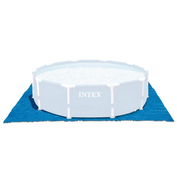 Tapiz de Suelo Intex para Piscinas - Forma Cuadrada de 472 cm. - Protector para Piscinas desde 244 a 457 cm.