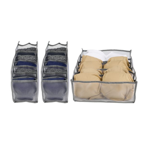 Pack de 3 Organizadores de Ropa Interior - Organizadores de Ropa