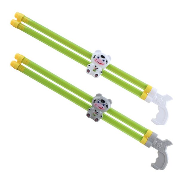 Pack de 2 Pistolas de Agua con Tubo Doble Animales - Juguetes de Agua - Colores Surtidos