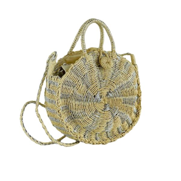 Bolso Circular de Rafia