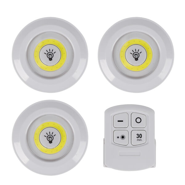 Set 3 Luces LED - Mando a Distancia