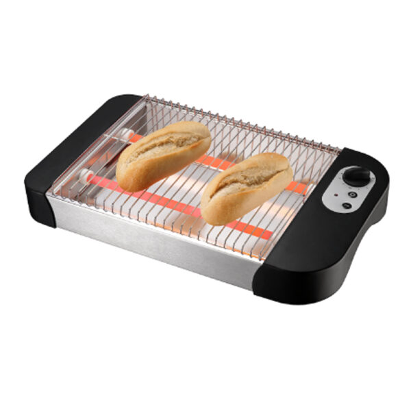 Tostador Eléctrico Plano - Grill de Acero Inoxidable