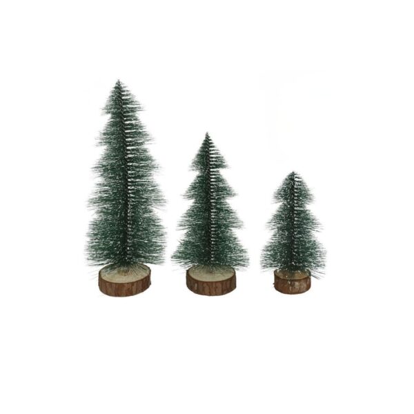 Pack de 3 Árboles Invernales - Aldea de Navidad