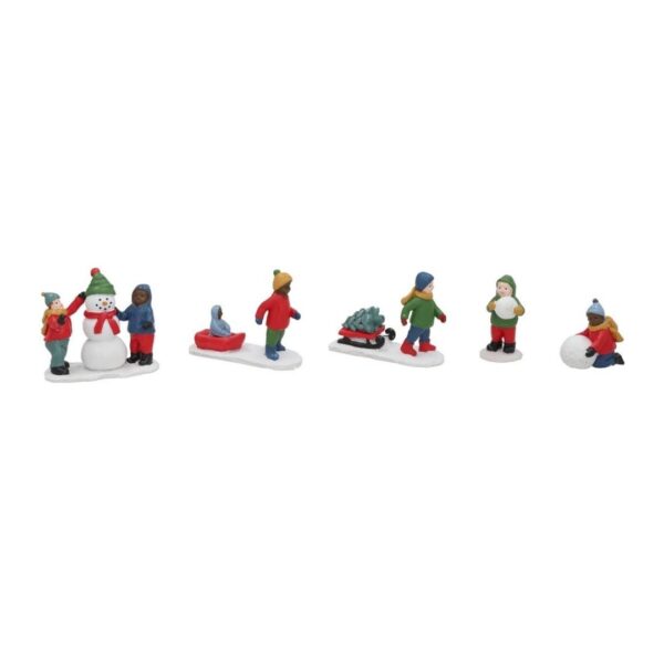 Pack de 5 Figuras - Pueblo Navideño