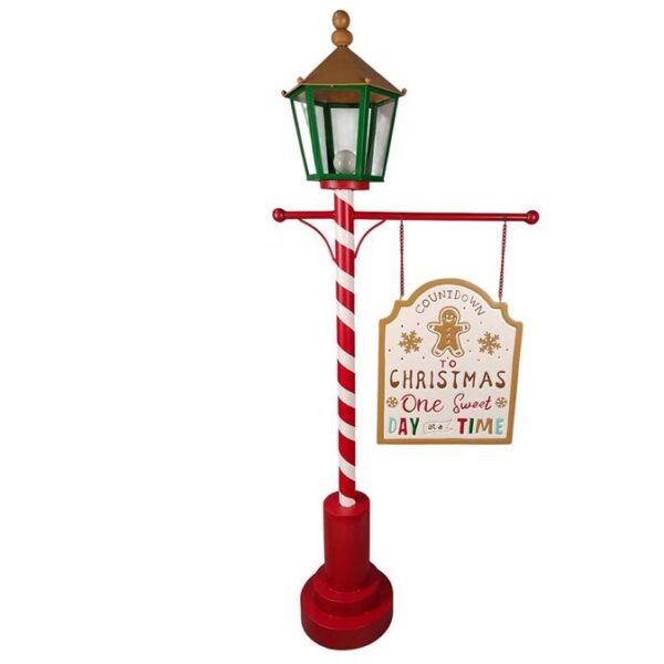 Farol Navideño con Luz Led - Ambiente Navideño