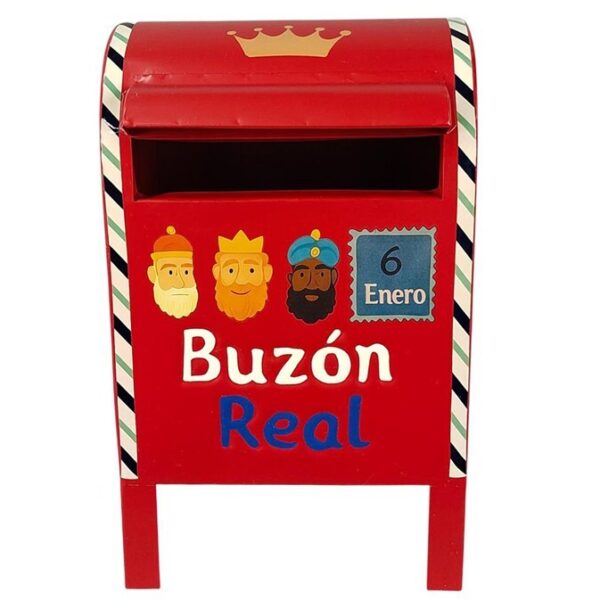 Buzón Real Rojo - Cartas Reyes Magos