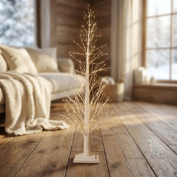 Árbol Canadá Blanco Luz LED 1